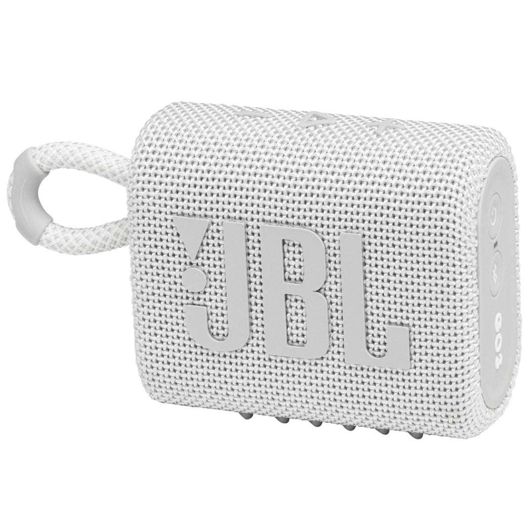 Parlante Portátil JBL GO 3 Bluetooth blanco - Tecatech-uy
