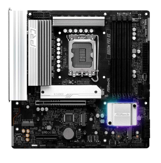 Mother Asrock B860M Pro RS LGA 1851 - Tecatech-uy