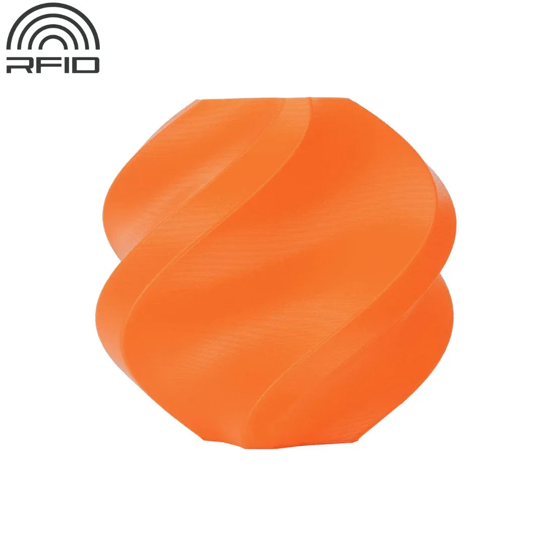 Filamento Bambu Lab PLA Basic naranja - Tecatech-uy