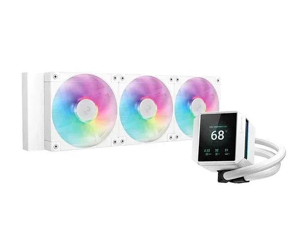 Cooler Liquido Deepcool Mystique 360 ARGB Blanco - Tecatech-uy