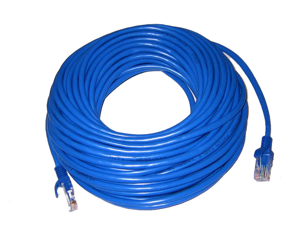 Cable patch cord Cat6E 10m - Tecatech-uy