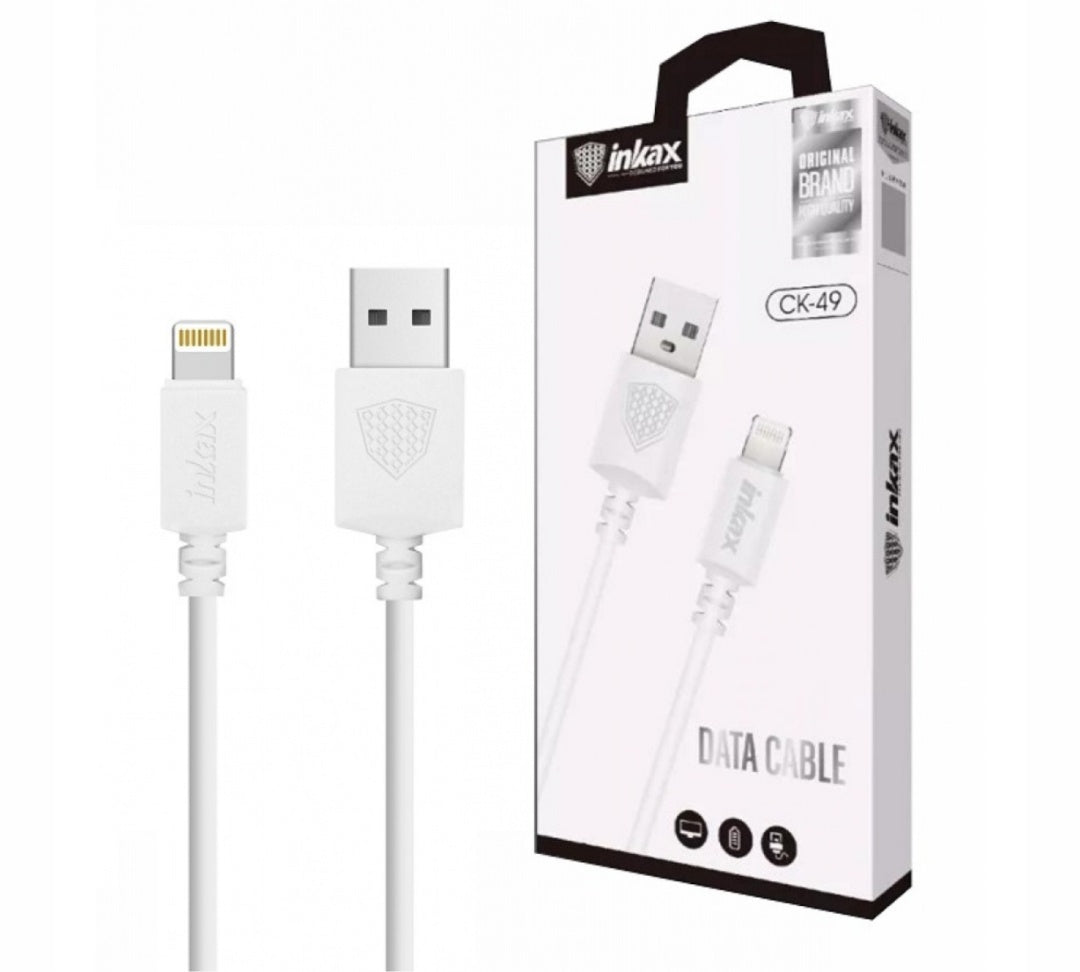 Cable Inkax Lightning 5a 1m blanco