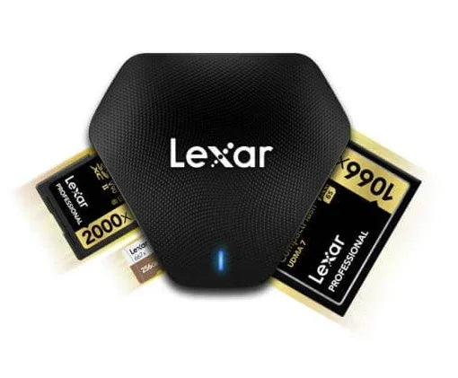 Lector Lexar Multi-Card 3 en 1 SD/microSD USB 3.1 RW500 - Tecatech-uy
