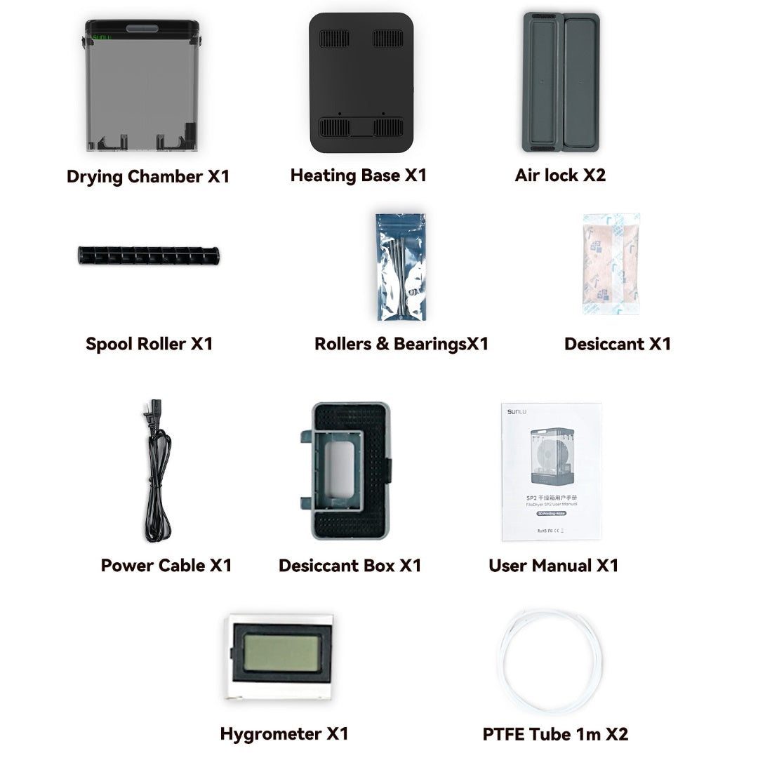 Secador de Filamentos Sunlu Filadryer SP2