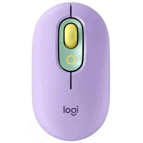Mouse Logitech POP inalámbrico bluetooth lila