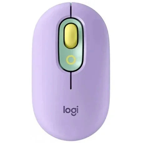 Mouse Logitech POP inalámbrico bluetooth lila - Tecatech-uy