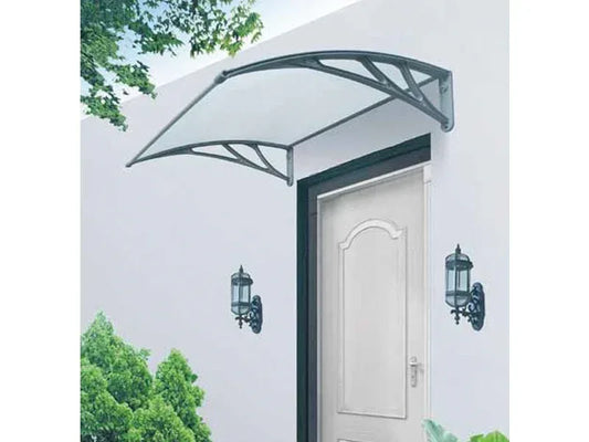 Alero transparente de policarbonato - Tecatech-uy