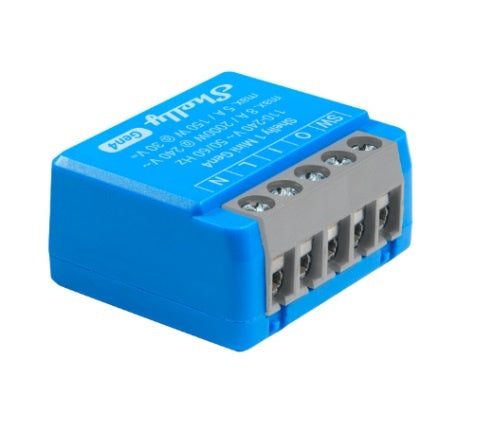 Rele Shelly Mini 1 GEN4 Wi-fi 6 - Tecatech-uy