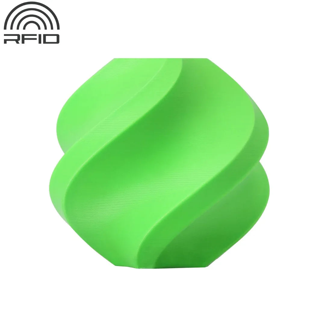 Filamento Bambu Lab PETG HF verde lima - Tecatech-uy