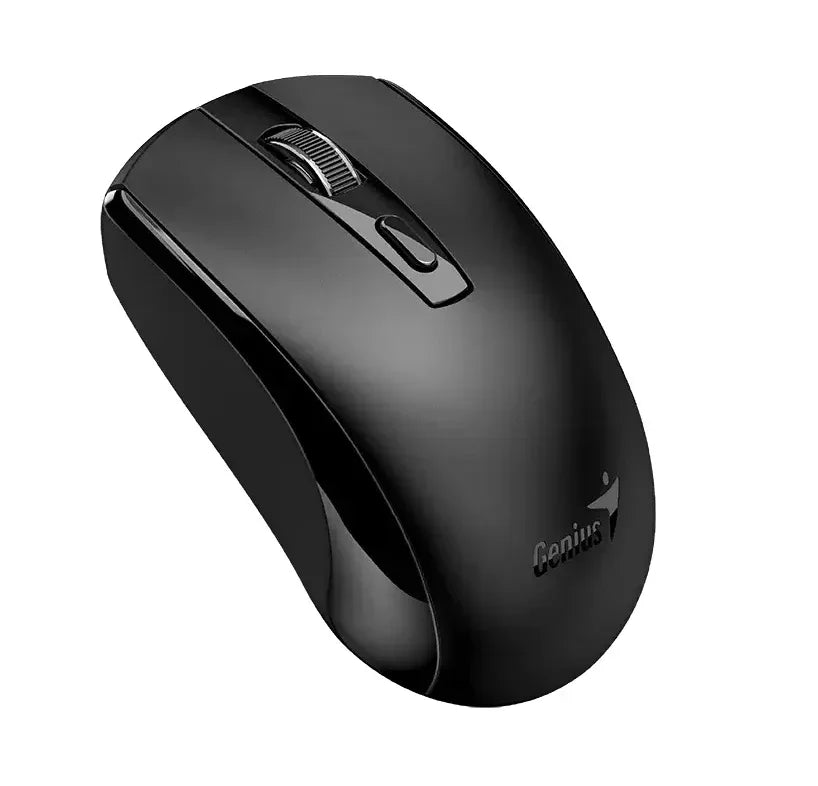Mouse Genius ECO-8150 inalambrico negro - Tecatech-uy