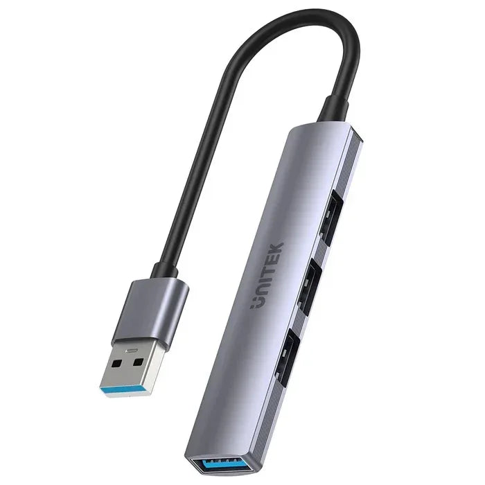 HUB USB-A 3.0 Unitek 4 en 1 - Tecatech-uy