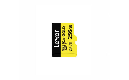 Memoria microSDXC Lexar Pro 256GB Gold UHS-II - Tecatech-uy