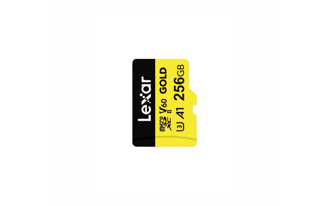 Memoria microSDXC Lexar Pro 256GB Gold UHS-II