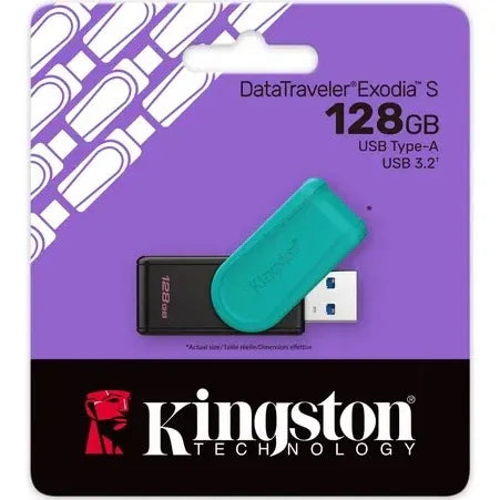 Pendrive Kingston Exodia S 128GB USB 3.2 - Tecatech-uy