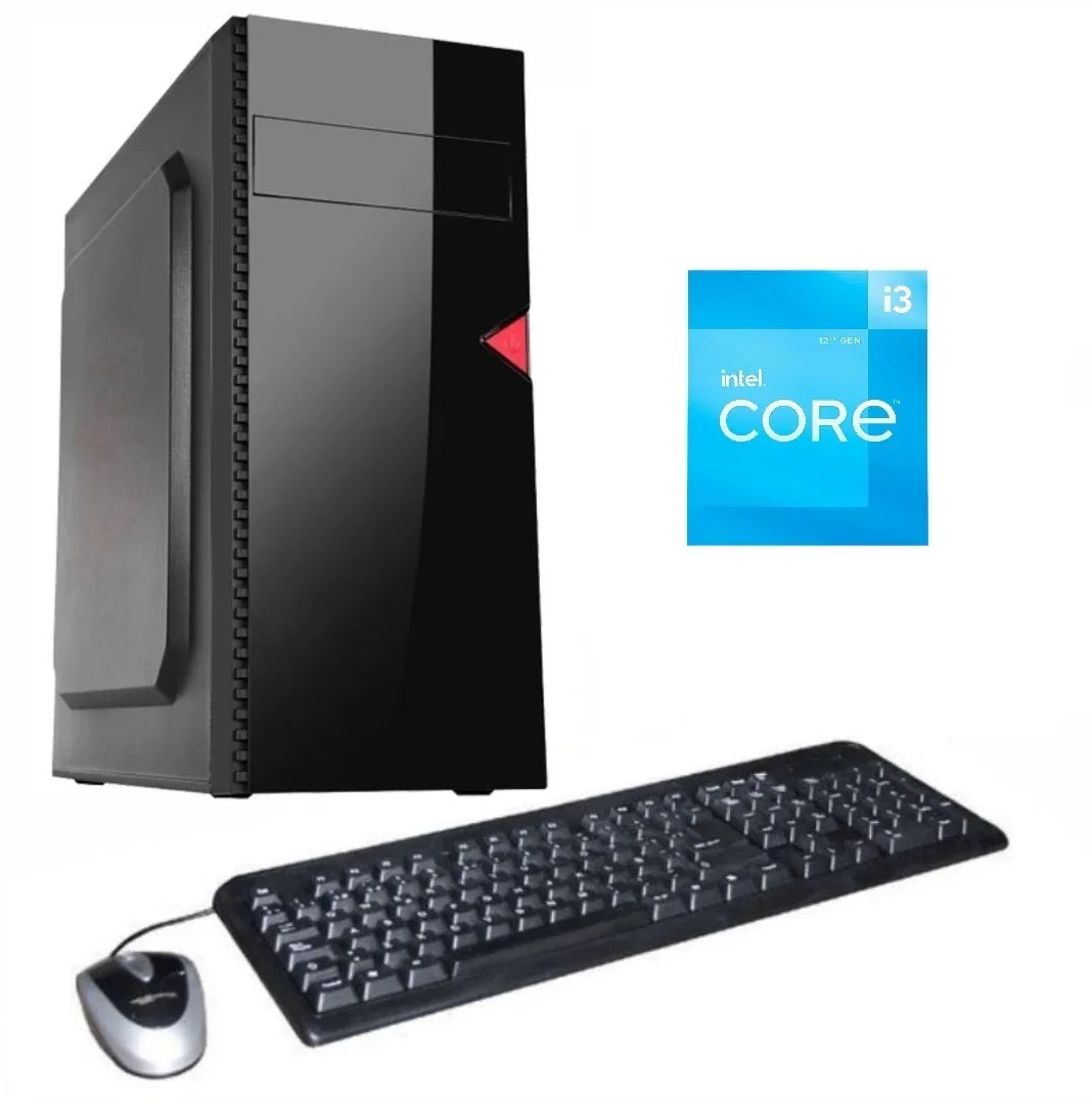 Equipo nuevo Core i3 12100, 8GB - Tecatech-uy