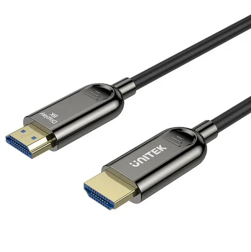 Cable Unitek Fibra Optica HDMI 2.1 8K 10m - Tecatech-uy