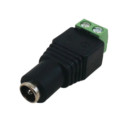 Conector NRG+ 12v 2.1mm hembra para CCTV - Tecatech-uy