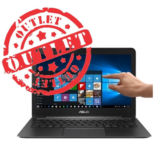 Ultrabook Asus Zenbook Core M3 2.2Ghz, 8GB, 256GB SSD, 13.3 Touch QHD, Aluminio (con detalles)