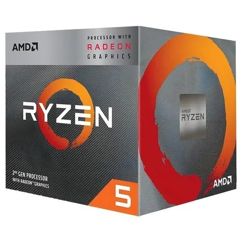 Procesador AMD Ryzen 5 3400G Box AM4 - Tecatech-uy