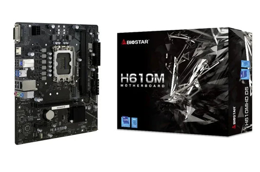 Mother Biostar H610MHD D5 LGA 1700 - Tecatech-uy