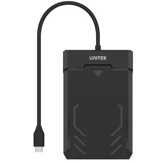 Gabinete Externo Unitek USB-C para disco 2.5 SATA III - Tecatech-uy