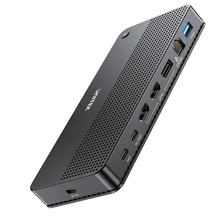 Dock Station Unitek HUB USB-C 8K PD 100w - Tecatech-uy