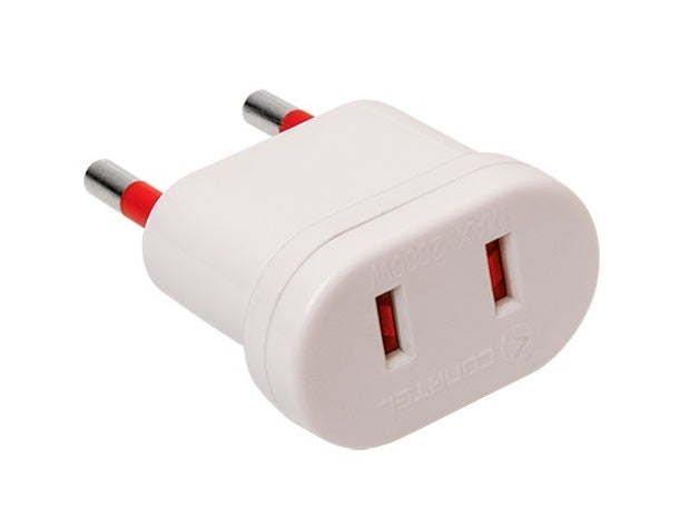Adaptador S/T americana a ficha S/T blanco Conatel - Tecatech-uy