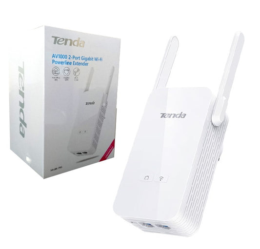 Extensor Powerline Tenda Gigabit Inalámbrico