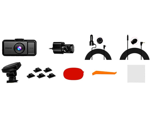Dashcam Redtiger 3 Canales 4K/2.5K WiFi GPS Pantalla Táctil