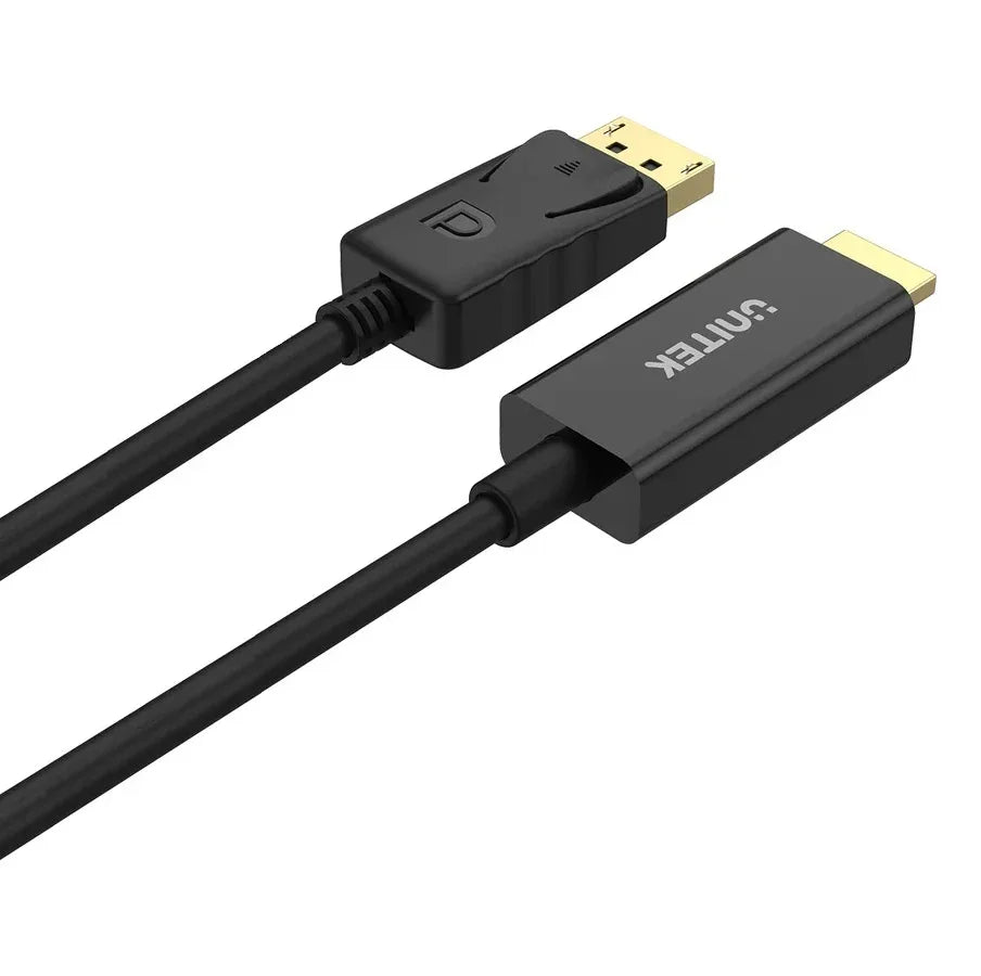 Cable Unitek DisplayPort a HDMI 1.8m
