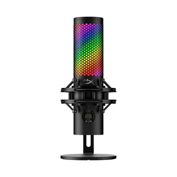 Microfono HyperX QuadCast 2 USB negro RGB - Tecatech-uy