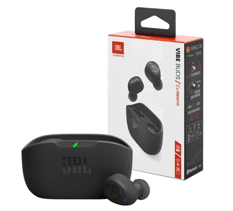 Auricular JBL Wave Buds 2 negro bluetooth - Tecatech-uy