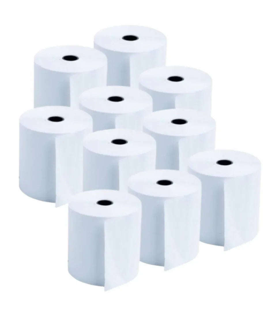 Rollos para impresora térmica 57x40x13 pack x 10 - Tecatech-uy