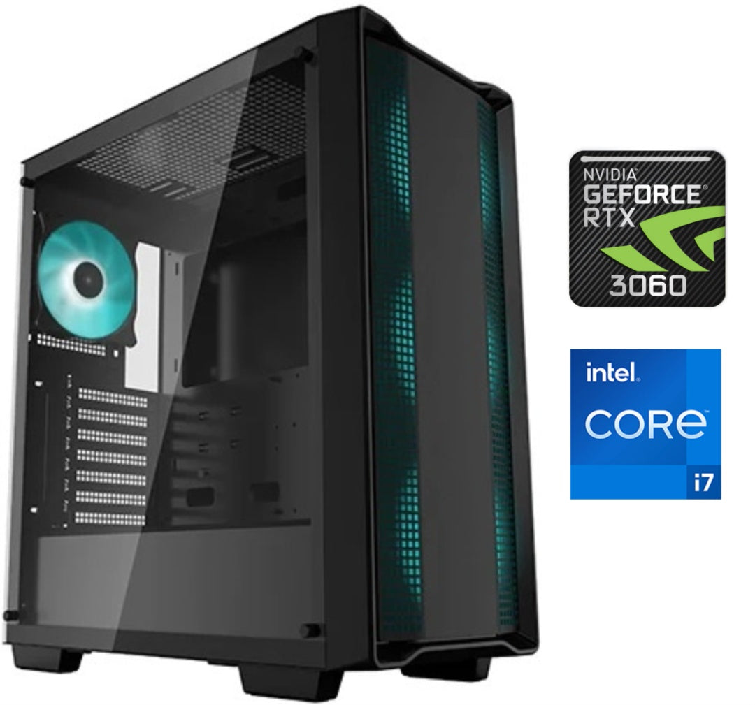 Equipo Gamer Core i7 12700F, 32GB, 1TB NVMe, RTX 3060 12GB