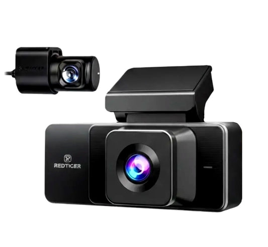 Dashcam Redtiger 3 Canales 2.5K Vehicular Wi-Fi