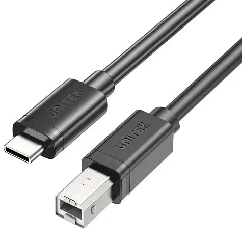 Cable USB-C Unitek para Impresoras 3m - Tecatech-uy
