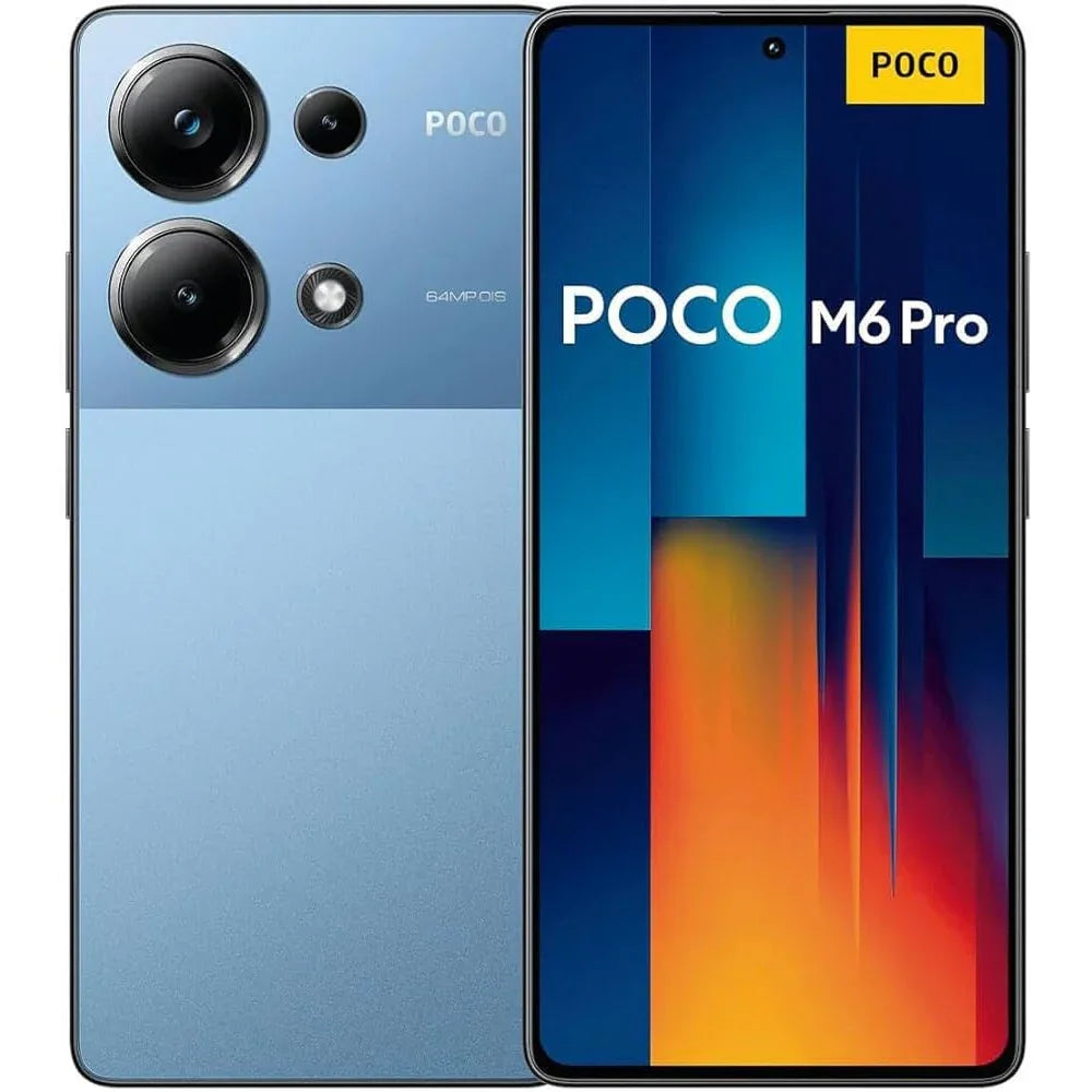 Xiaomi Poco M6 Pro 12GB 512GB azul - Tecatech-uy