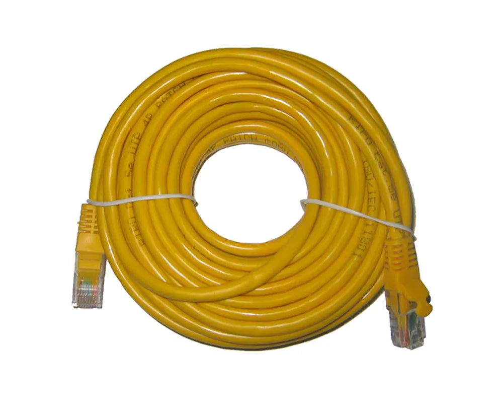 Cable patch cord Cat5E 20m - Tecatech-uy