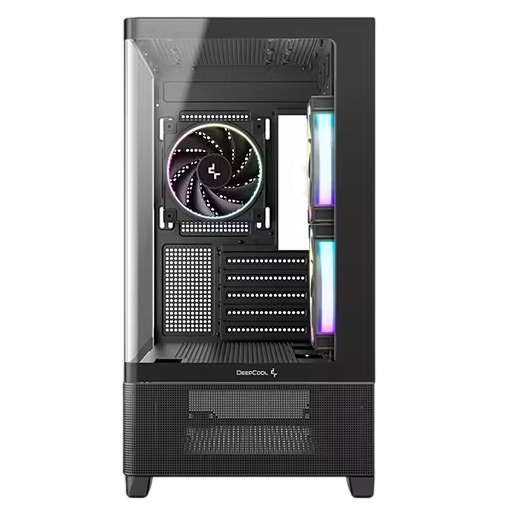 Gabinete DeepCool CG380U 3F cristal curvo panorámico