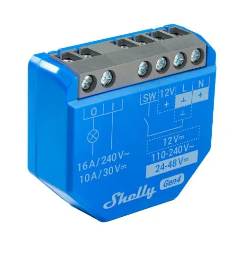 Rele Shelly 1 GEN4 Wi-fi 6 - Tecatech-uy