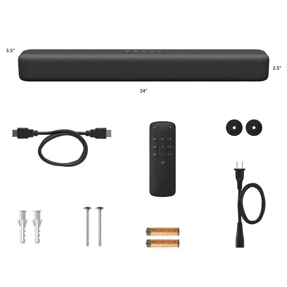 Barra sonido Amazon Fire TV Soundbar open box - Tecatech-uy