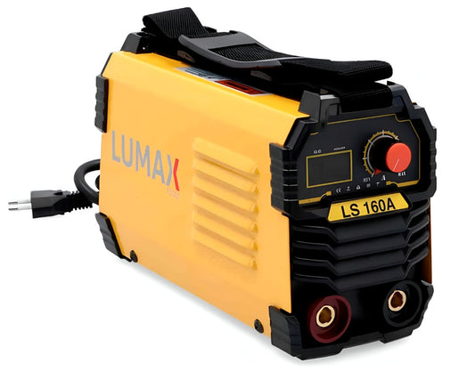 Soldadora Inverter Lumax 160amp amarilla - Tecatech-uy