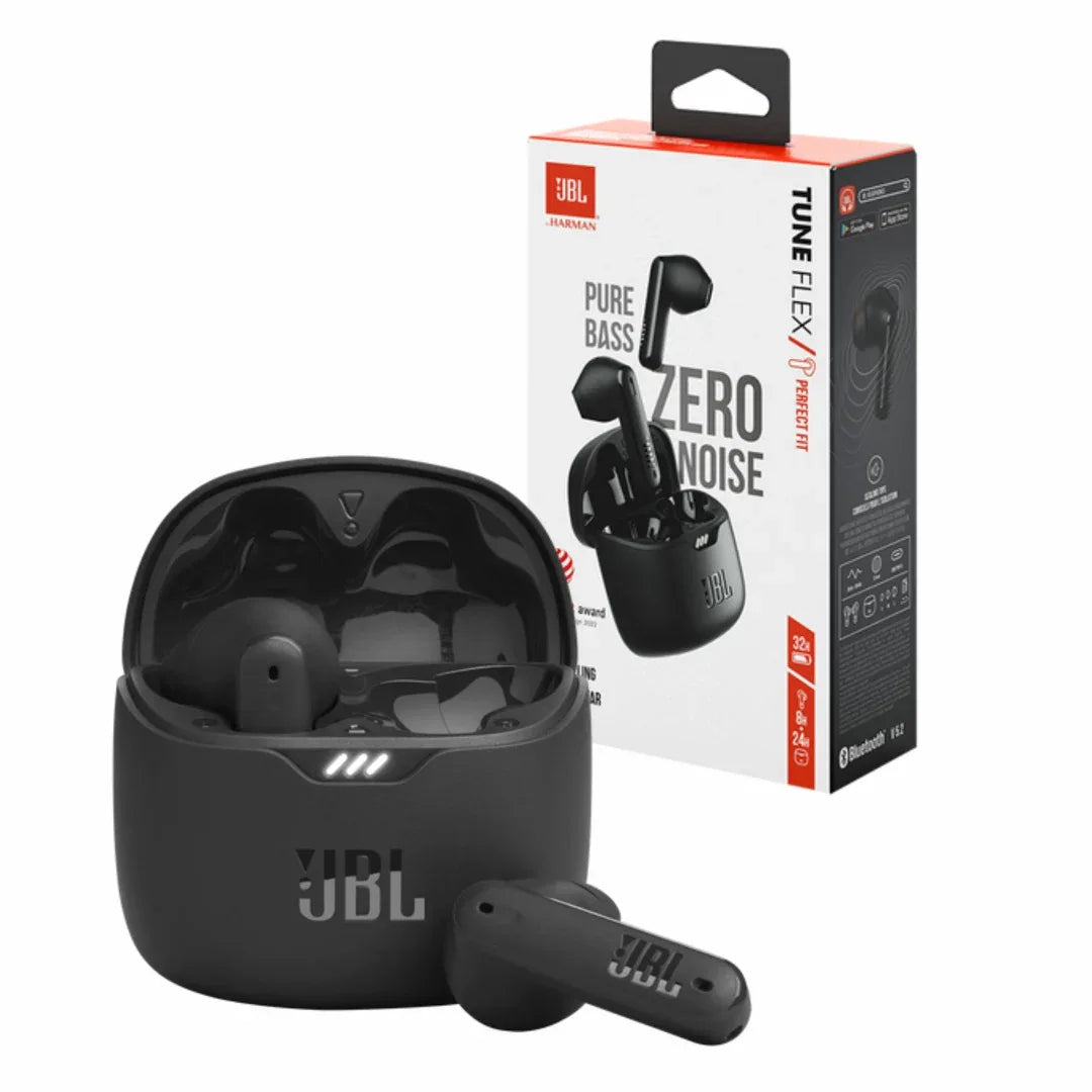 Auricular JBL Tune Flex negro Bluetooth - Tecatech-uy