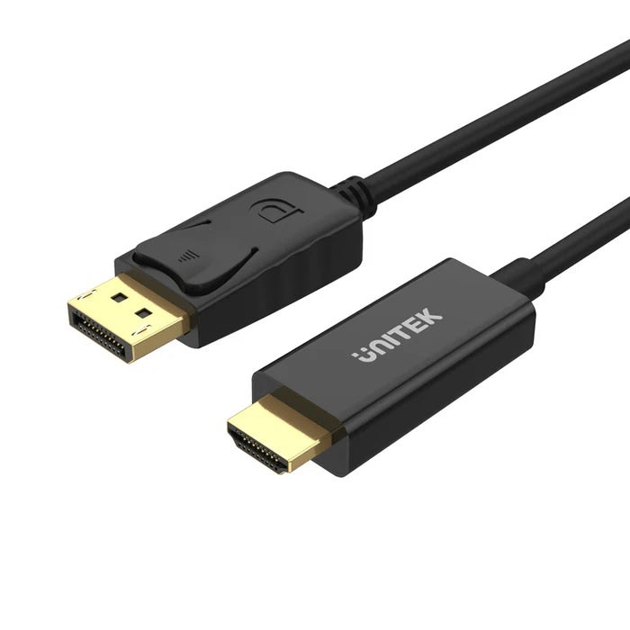 Cable Unitek DisplayPort a HDMI 1.8m - Tecatech-uy