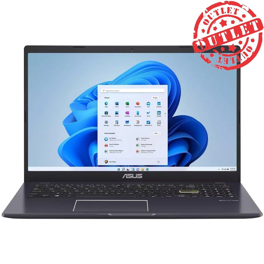 Notebook Asus Quadcore 3.1Ghz, 4GB, 128GB eMMC, 15.6 FHD (con detalles)