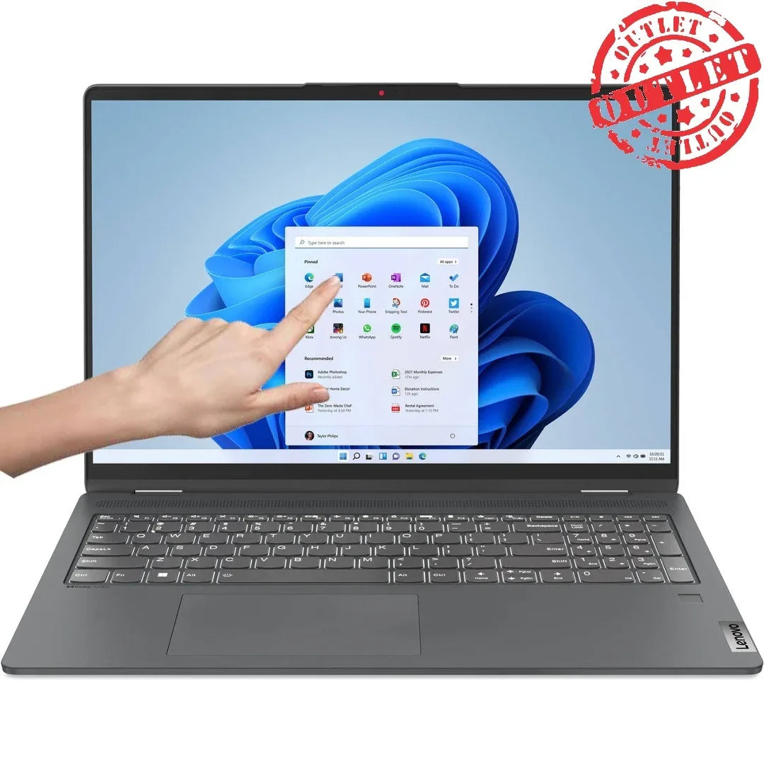Notebook Convertible Lenovo Core i7 4.7Ghz, 8GB, 512GB SSD, 16 WUXGA Touch (con detalles) - Tecatech-uy