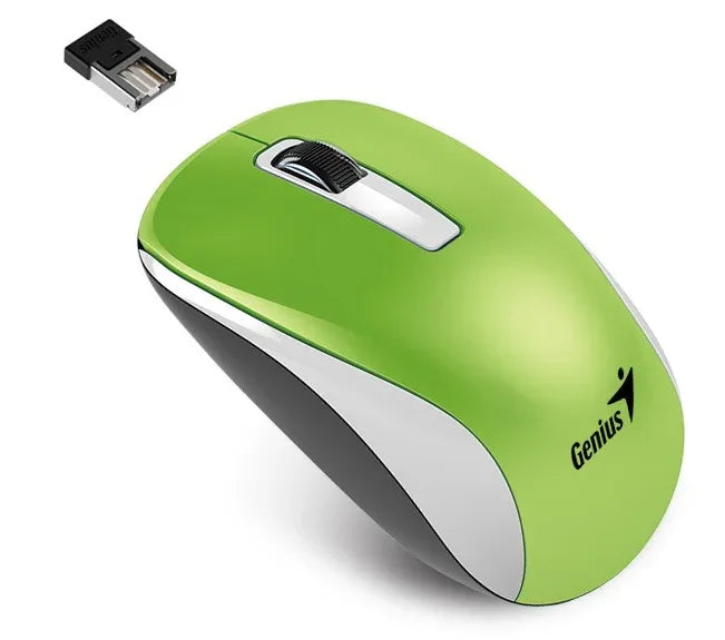Mouse Genius NX-7000 inalámbrico verde - Tecatech-uy