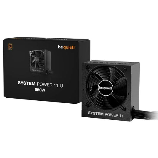 Fuente be quiet! System Power 11 550W Bronze - Tecatech-uy