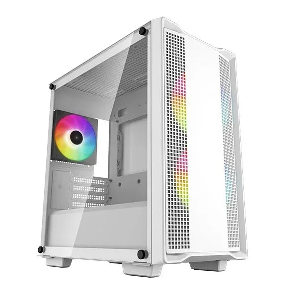 Gabinete Deepcool CC360 ARGB Blanco - Tecatech-uy