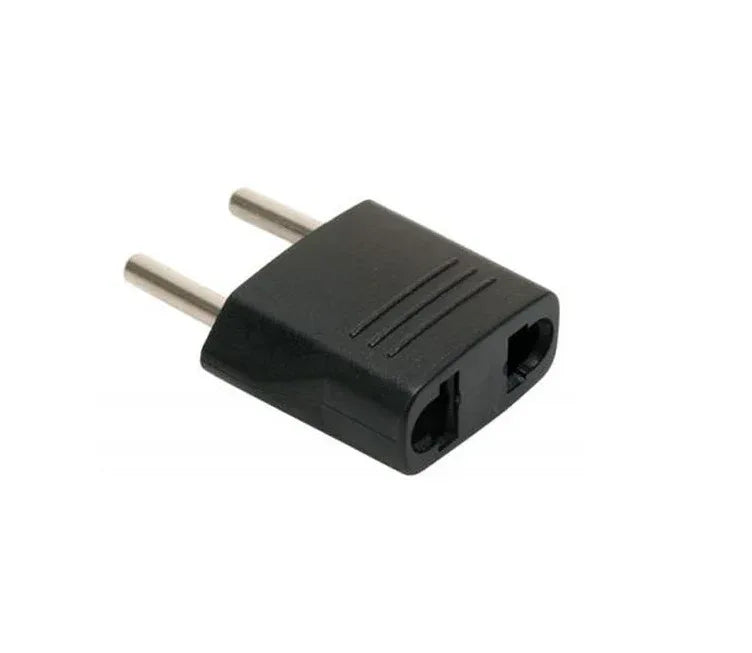 Adaptador de ficha americana a ficha comun - Tecatech-uy